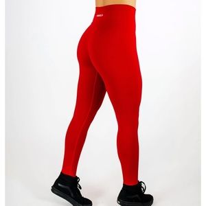 Aurola fiery red leggings